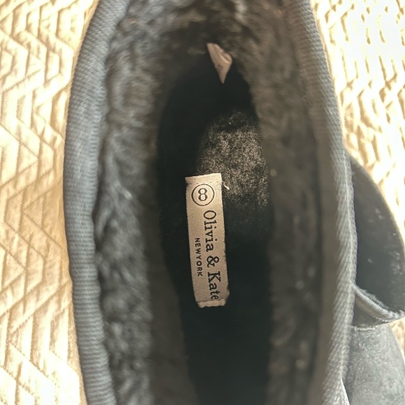 Black Platform Ankle Boots - Picture 3 of 4